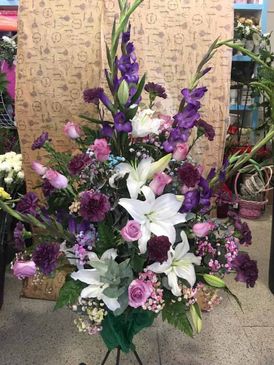 Floristería Hedu ramo fúnebre