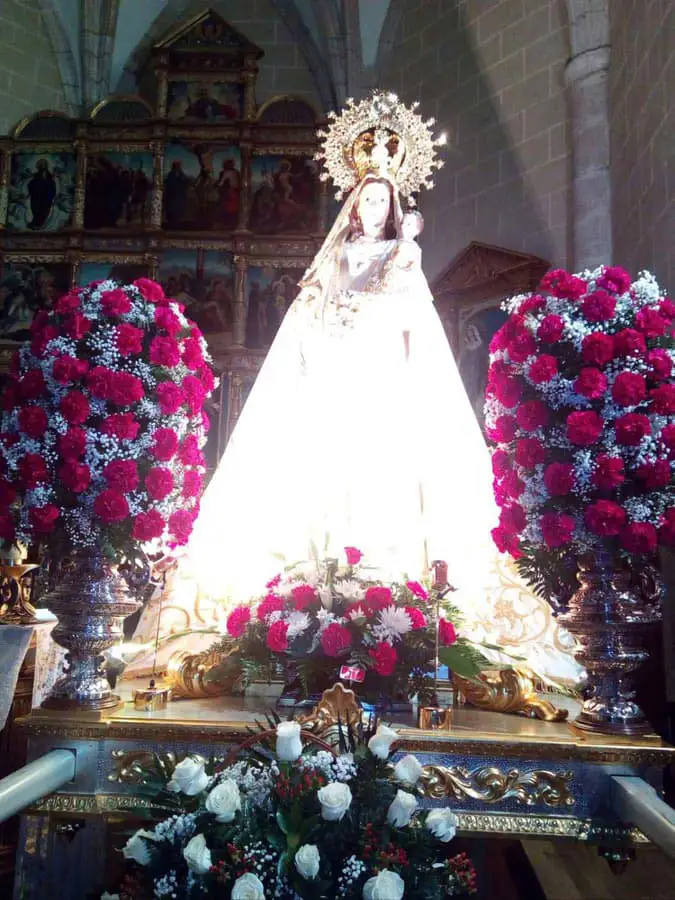 flores y virgen 2